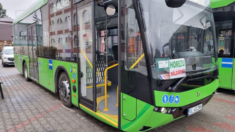 Înființarea și dotarea cu autobuze nepoluante a serviciului public de transport local Horezu